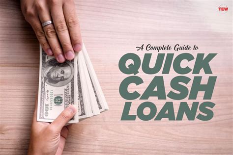 How To Get A Quick Money Loan